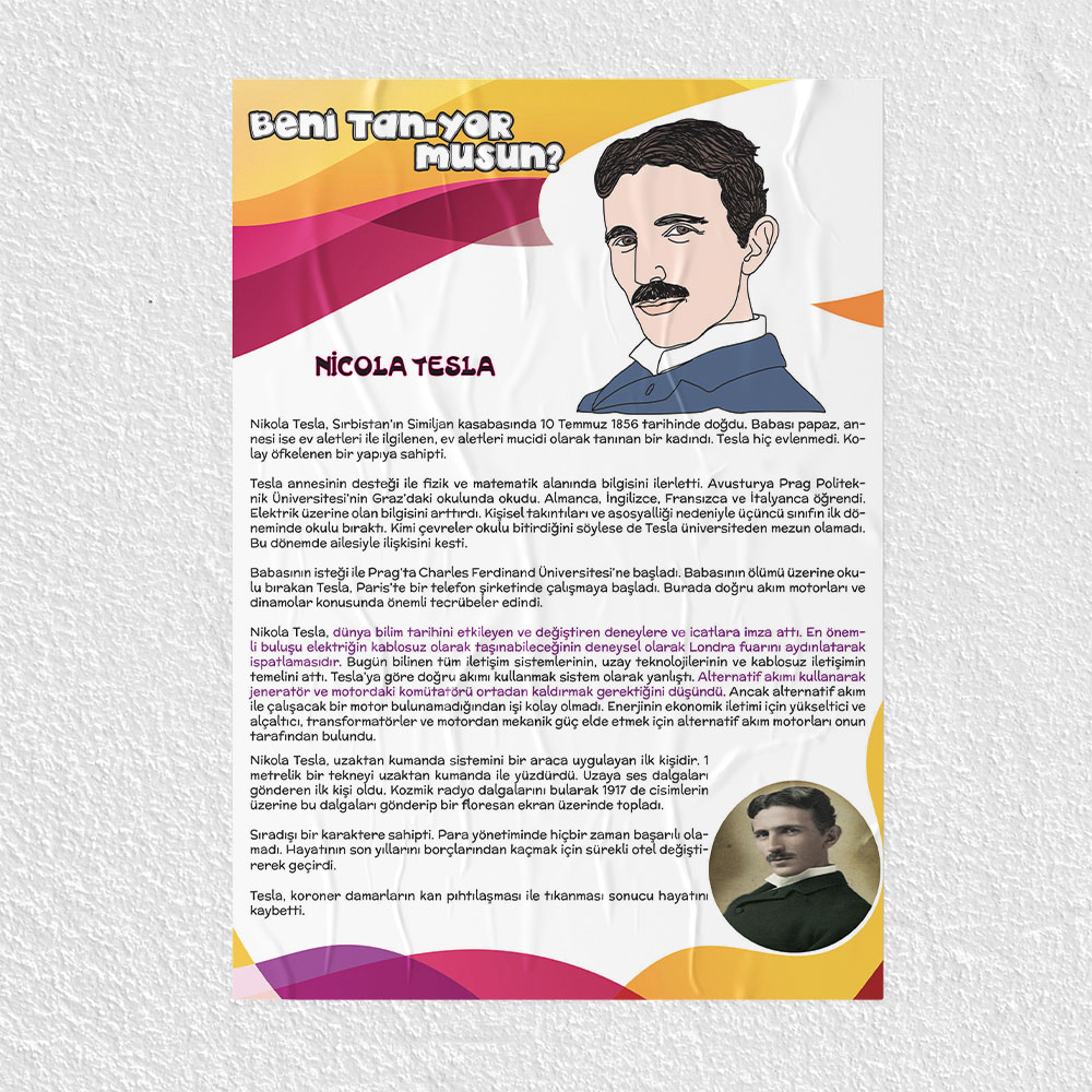 Nicola Tesla Posteri- PO322