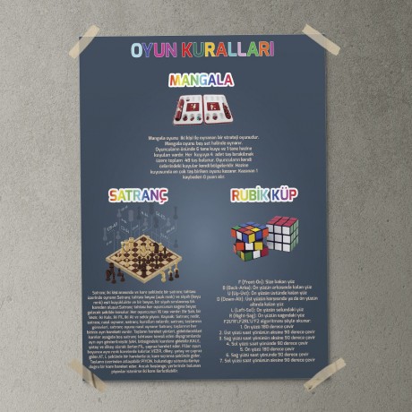 Oyun Kuralları Posteri - PO332