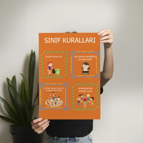 Sınıf Kuralları Posteri- PO336