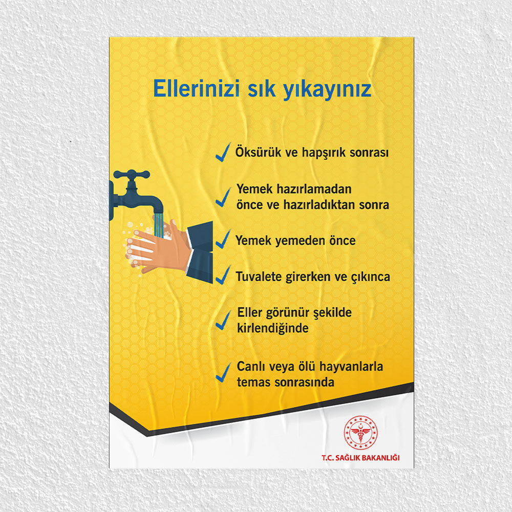 El Yıkamak Posteri - PO384