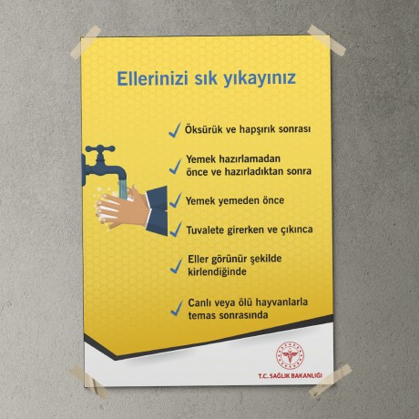 El Yıkamak Posteri - PO384