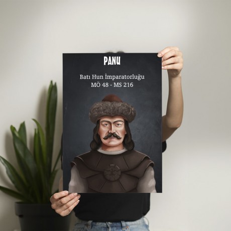 Batı Hun İmparatorluğu - Panu Posteri - PO500