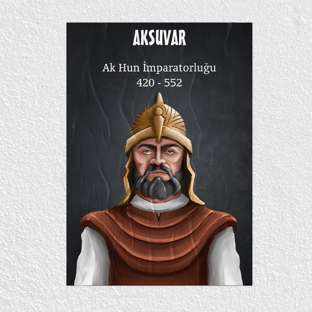 Ak Hun İmparatorluğu - Aksuvar Posteri - PO503