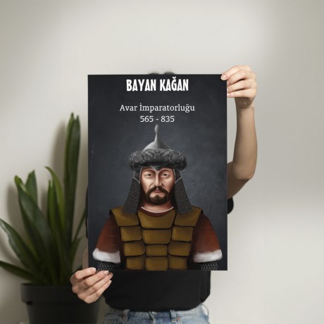 Avar İmparatorluğu - Bayan Kağan Posteri - PO505