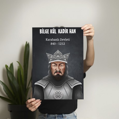 Karahanlı Devleti - Bilge Kül Kadir Han Posteri - PO508