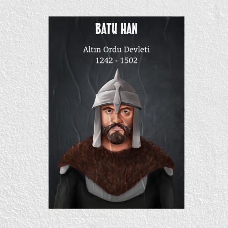 Altın Ordu Devleti - Batu Han Posteri - PO512