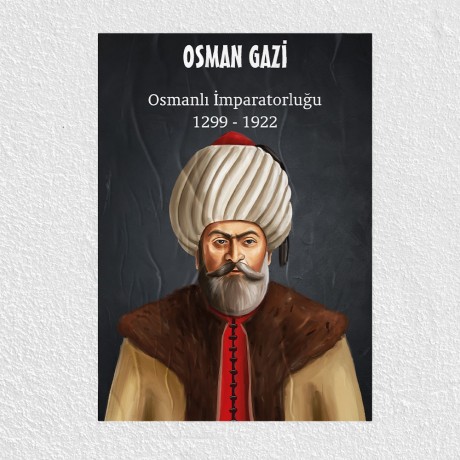 Osmanlı İmparatorluğu - Osman Bey Posteri - PO513