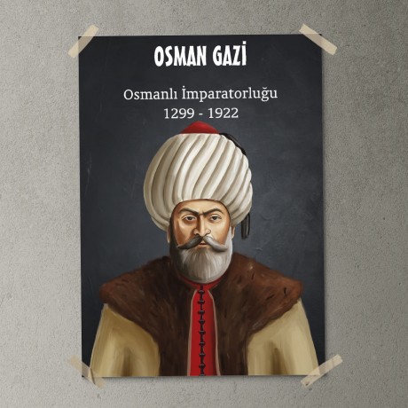 Osmanlı İmparatorluğu - Osman Bey Posteri - PO513