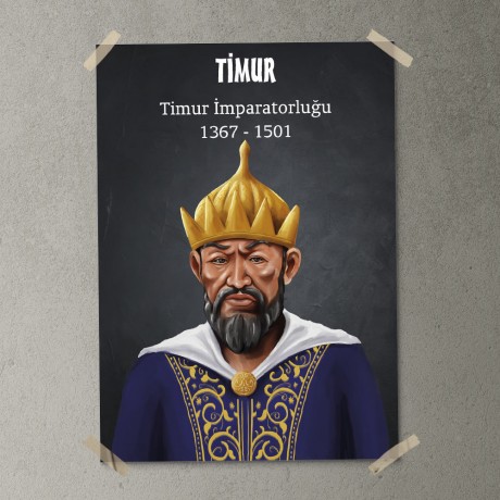 Timur İmraparatorluğu - Timur Posteri - PO514