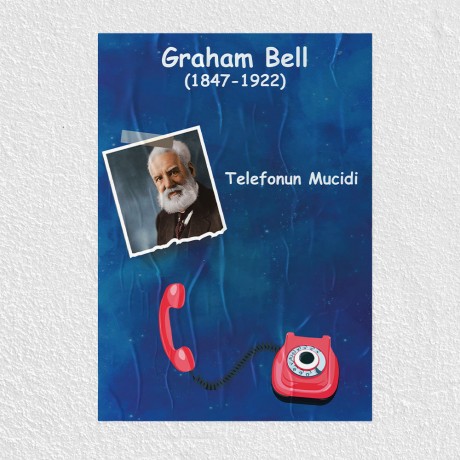 Graham Bell Posteri - PO535