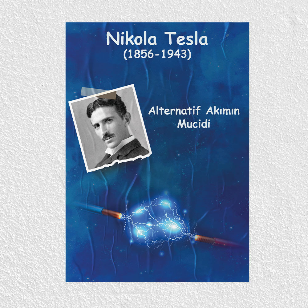 Nikola Tesla Posteri - PO540