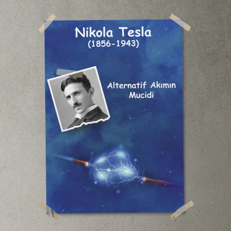 Nikola Tesla Posteri - PO540