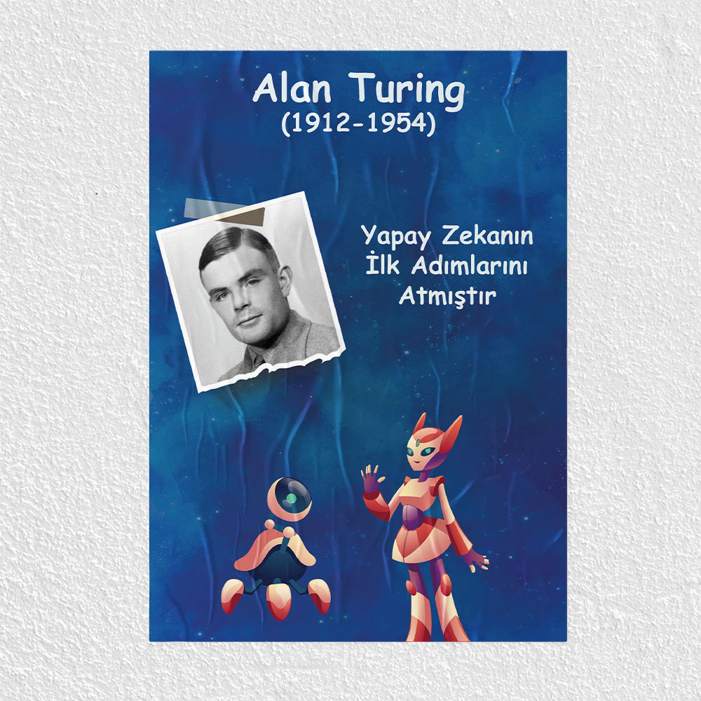 Alan Turing Posteri - PO542