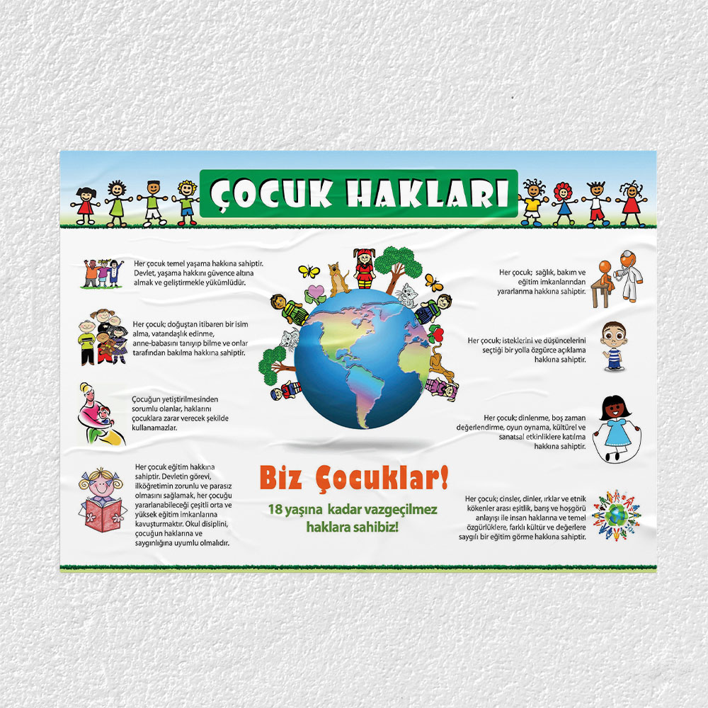 Çocuk Hakları Posteri - PO568