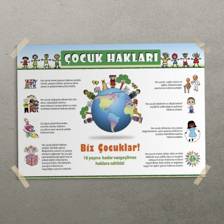 Çocuk Hakları Posteri - PO568