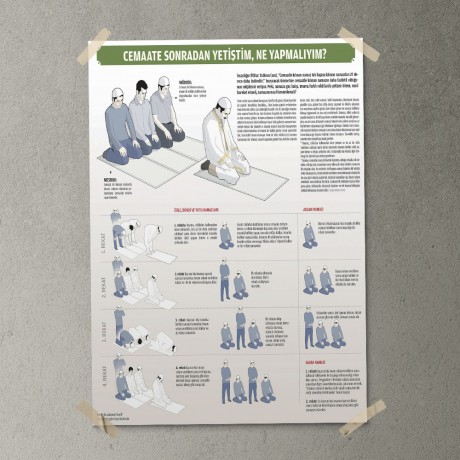 Cemaatle Namaz Kılma Posteri - PO619