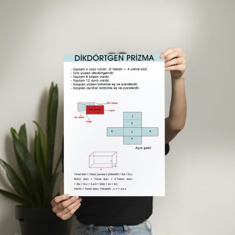 Dikdörtgen Prizma Posteri - PO649