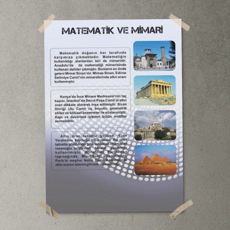 Matematik ve Mimari Posteri - PO669