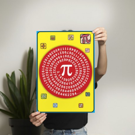 Pi Sayısı Posteri - PO675