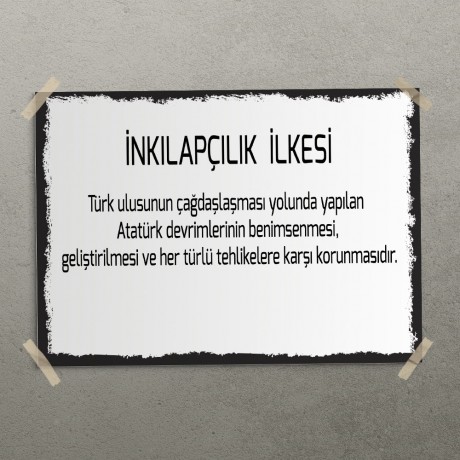 İnklapçılık İlkesi Posteri - PO693