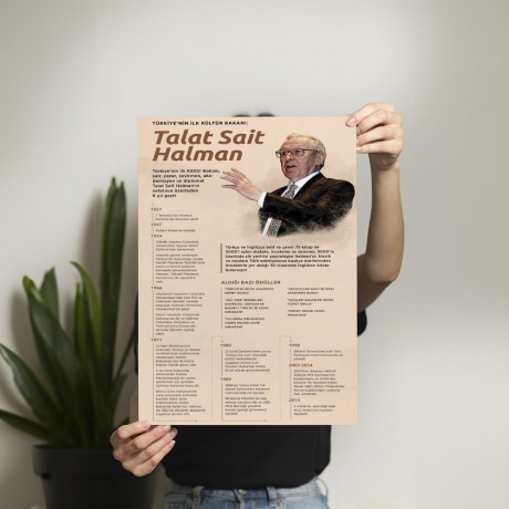 Talat Sait Halman Posteri - PO773