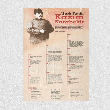 Kazım Karabekir Posteri - PO777