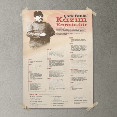 Kazım Karabekir Posteri - PO777