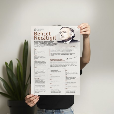 Behçet Necatigil Posteri - PO787