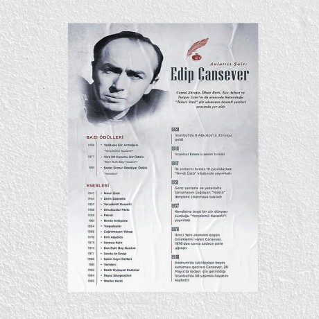 Edip Cansever Posteri - PO788