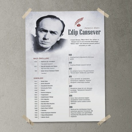 Edip Cansever Posteri - PO788