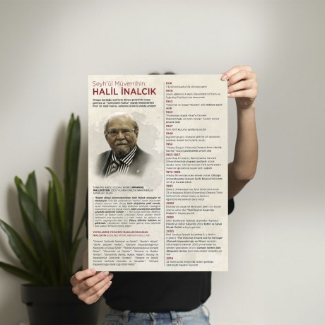 Halil İnalcık Posteri - PO789