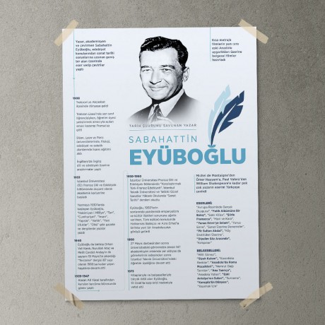 Sabahattin Eyüboğlu Posteri - PO790