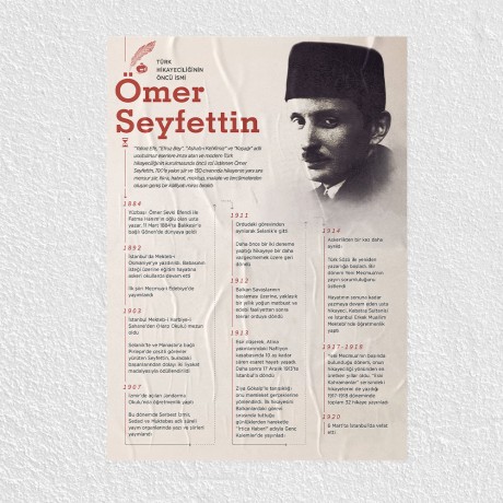 Ömer Seyfettin Posteri - PO794