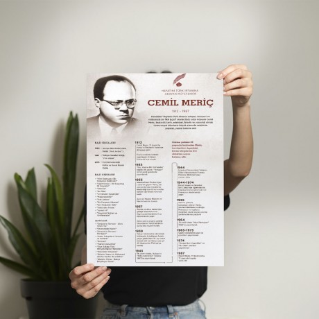 Cemil Meriç Posteri - PO795