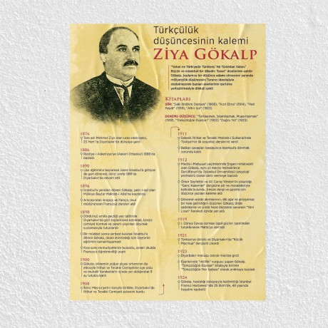 Ziya Gökalp Posteri - PO799