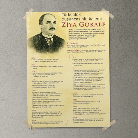 Ziya Gökalp Posteri - PO799