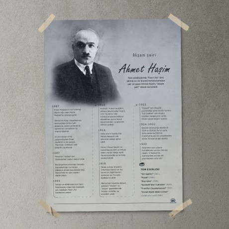 Ahmet Haşim Posteri - PO801