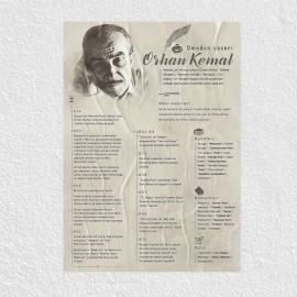 Orhan Kemal Posteri - PO802