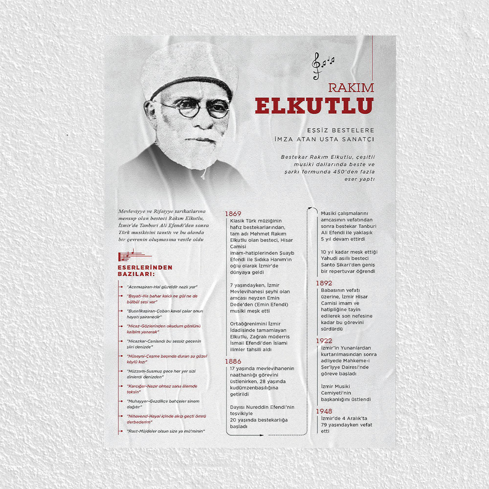 Rakım Elkutlu Posteri - PO804