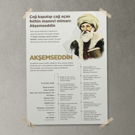 Akşemseddin Posteri - PO806