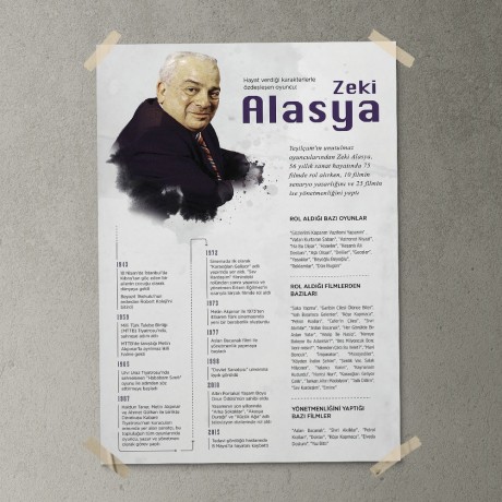 Zeki Alasya Posteri - PO807