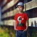 Atatürk Baskılı Tişört - Kırmızı - TS852