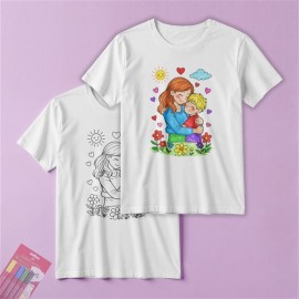 AG-101 - Boyanabilir Anne Tişörtü