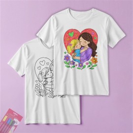 AG-201 - Boyanabilir Anne Tişörtü