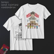 TS23111 - Boyanabilir 23 Nisan Tişörtü