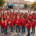 Ay Yıldız Baskılı Bayrak Tişört - Uzun Kollu - TS155