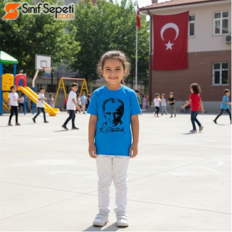 Yollarda Bulurum Seni Tişörtü - Mavi