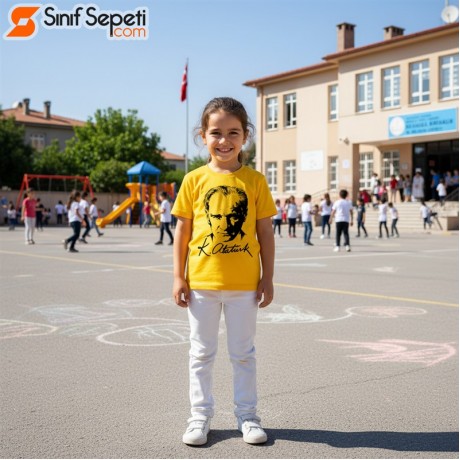 Yollarda Bulurum Seni Tişörtü - Sarı